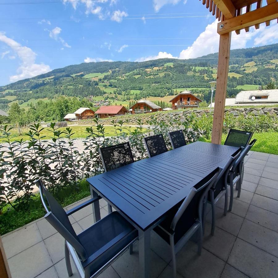Alpenchalet Alpakablick Sankt Lorenzen ob Murau Kültér fotó