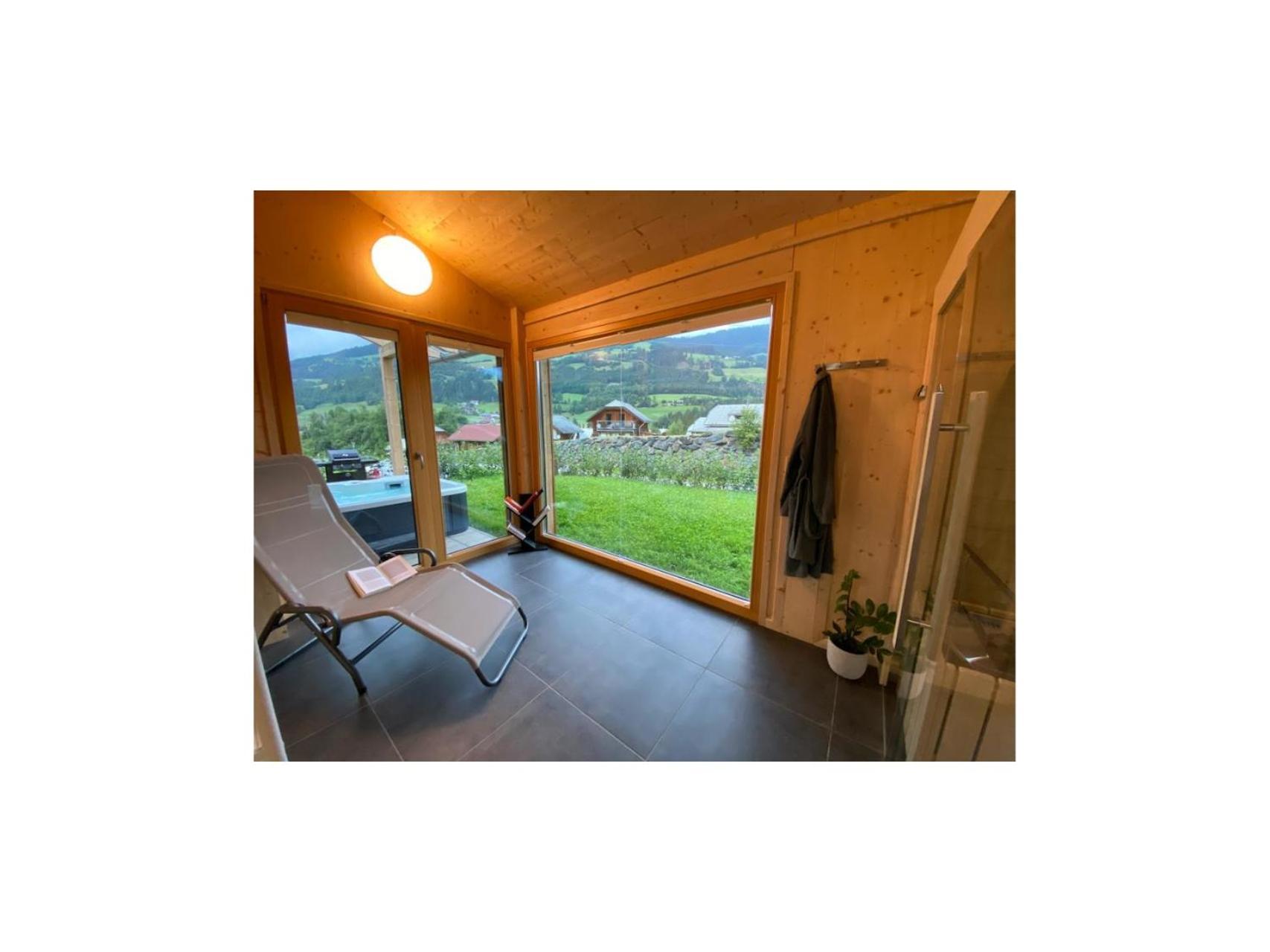 Alpenchalet Alpakablick Sankt Lorenzen ob Murau Kültér fotó