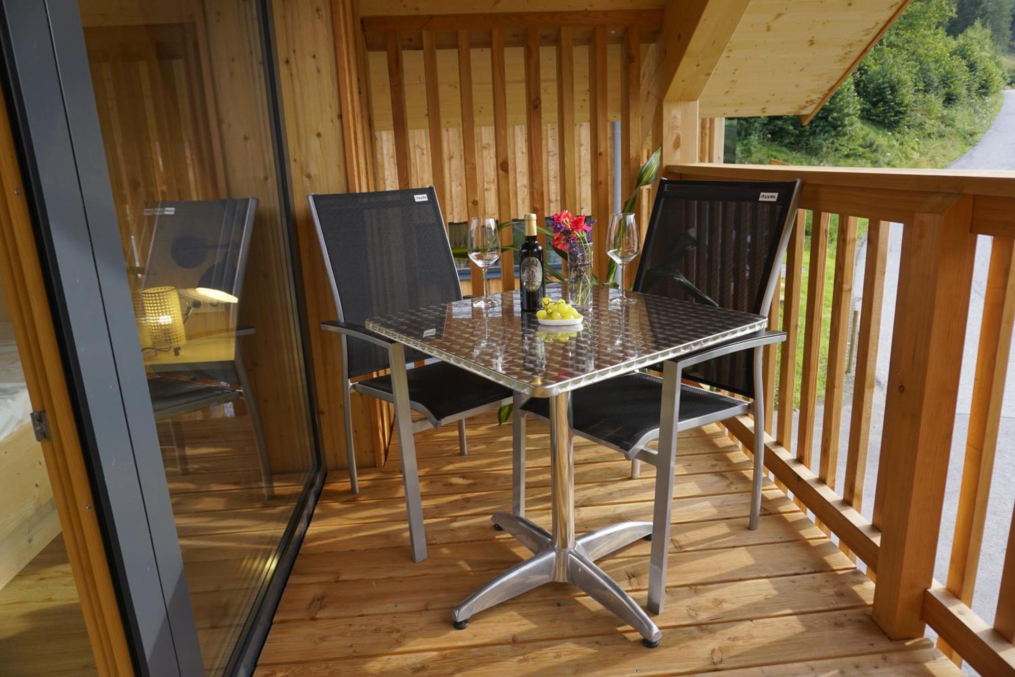 Alpenchalet Alpakablick Sankt Lorenzen ob Murau Kültér fotó