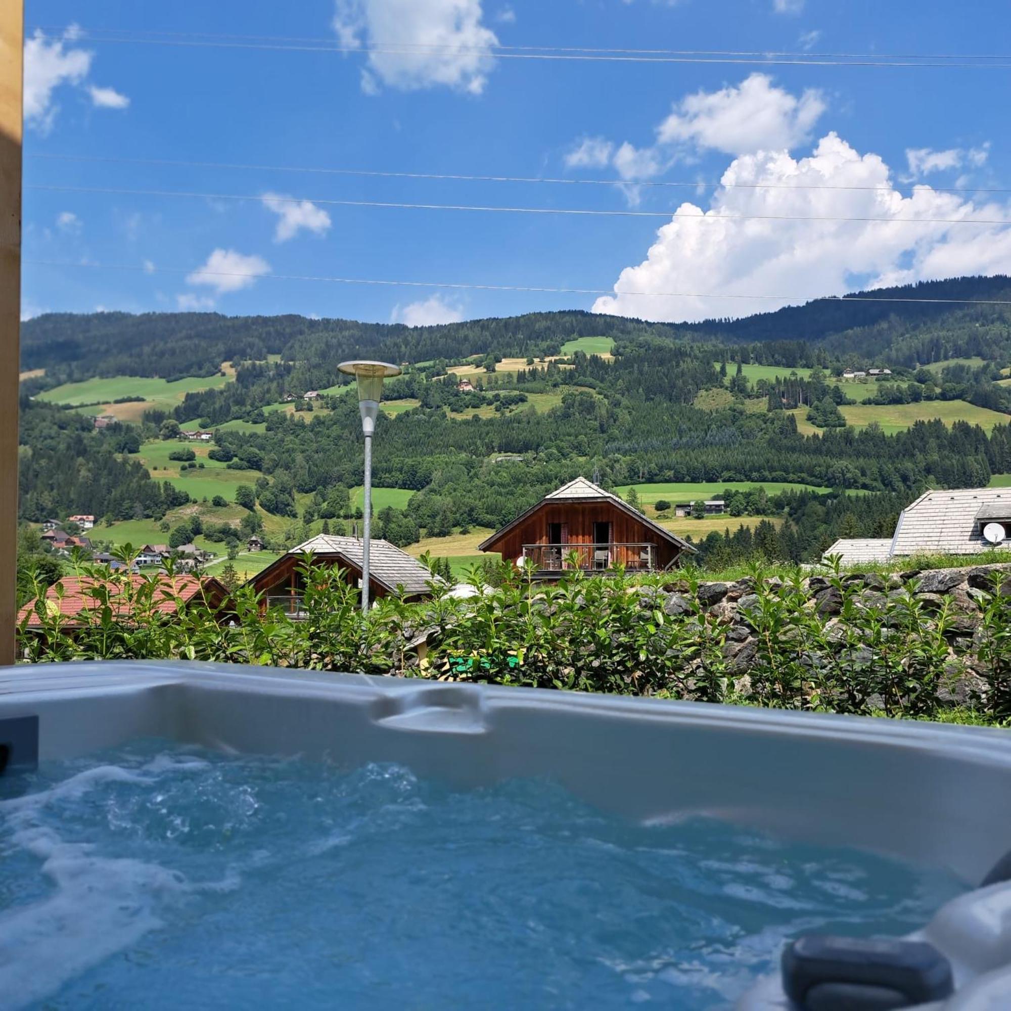 Alpenchalet Alpakablick Sankt Lorenzen ob Murau Kültér fotó